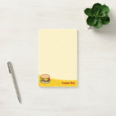 Cheeseburger Post-it Klebezettel (Büro)