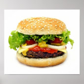 Cheeseburger Poster (Vorne)