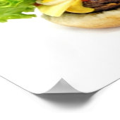Cheeseburger Poster (Ecke)