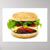 Cheeseburger Poster (Vorne)