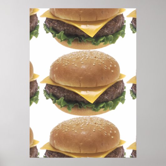 Cheeseburger Poster (Vorne)