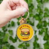 Cheeseburger Schlüsselanhänger (Hand)