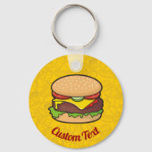 Cheeseburger Schlüsselanhänger (Vorderseite)