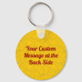 Cheeseburger Schlüsselanhänger (Rückseite)