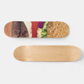 Cheeseburger-Skateboard Pro Skateboard (Horizontal)