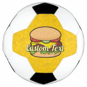 Cheeseburger Soccer Ball (Vorderseite)