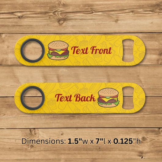 Cheeseburger Speed Flaschenöffner