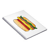 Cheeseburger Spiral Notebook und Rezept Buch (Rechte Seite)