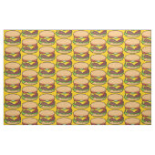 Cheeseburger Stoff (Yard (91,4 cm))