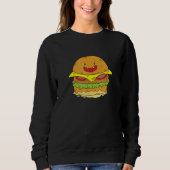 Cheeseburger Sweatshirt (Vorderseite)