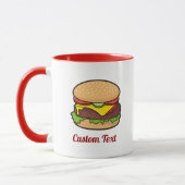 Cheeseburger Tasse (Links)