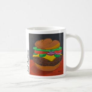 Cheeseburger-Tasse Kaffeetasse