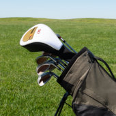 Cheeseburger Tee-Burger Golf Headcover (In SItu)