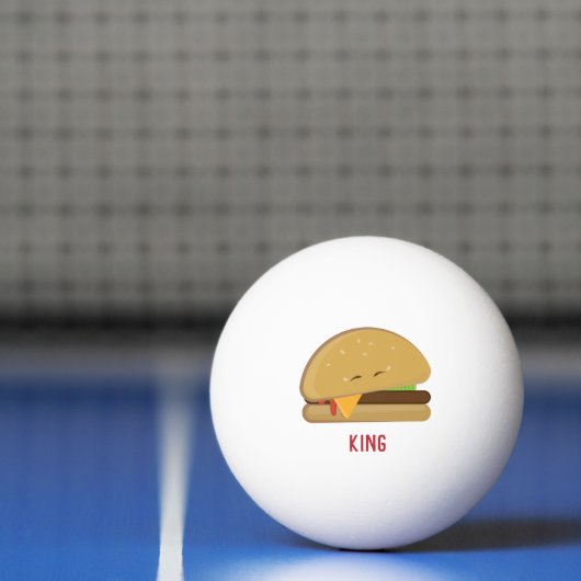 Cheeseburger Tischtennisball (Netto)