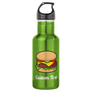 Cheeseburger Wasserflasche