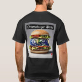 Cheeseburger World T - Shirt (Rückseite)