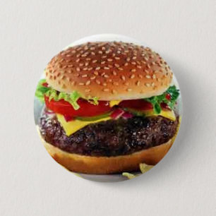 Cheeseburgerknopf Button
