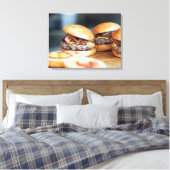 Cheeseburgers Leinwanddruck (Insitu (Schlafzimmer))