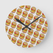 CHEESEBURGERS RUNDE WANDUHR (Vorderseite)