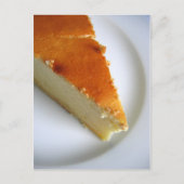 Cheesecake Custom Postkarte (Vorderseite)