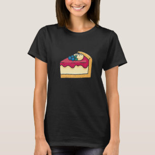 Cheesecake Dessert Süßigkeiten Kuchen Feinschmecke T-Shirt