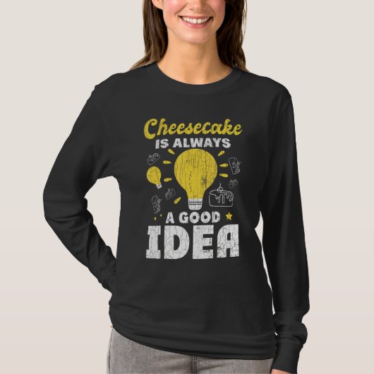 Cheesecake immer eine gute Idee Fun Cheese Eater G T-Shirt (Vorderseite)
