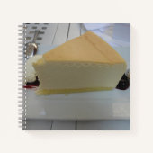Cheesecake-Notebook Notizblock (Vorderseite)