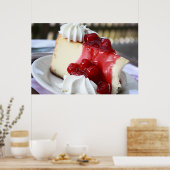 Cheesecake Poster (Küche)
