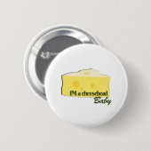 cheesehead Baby Button (Vorne & Hinten)
