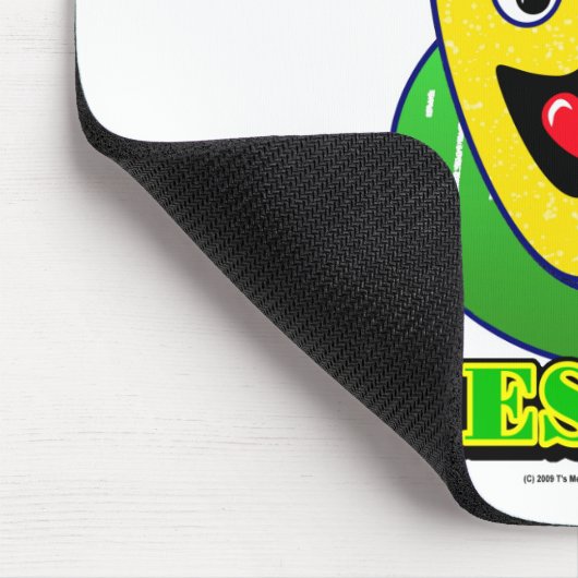 CheeseHead Cartoon Mousepad (Ecke)