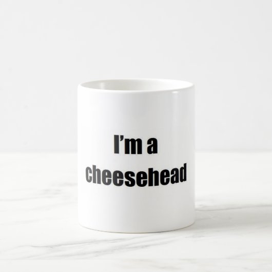 Cheesehead Kaffeetasse (Mittel)