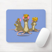 Cheesehead Mäuse Mousepad (Mit Mouse)