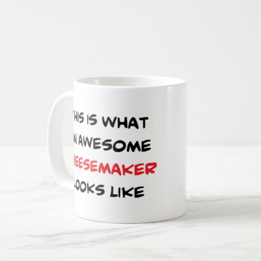 Cheesemaker, phantastisch kaffeetasse (Vorderseite Links)