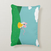 Cheeseman the Mouse Dekokissen (Rückseite(Vertikal))