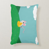 Cheeseman the Mouse Dekokissen (Vorderseite(Vertikal))