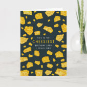 Cheesiest Birthday Card Feiertagskarte (Vorderseite)