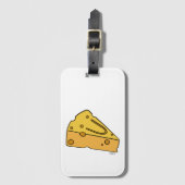 Cheesin' Cutie Käse Gepäckanhänger (Vorderseite Vertikal)
