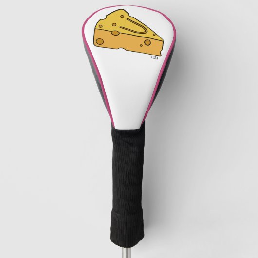 Cheesin' Cutie Käse Golf Headcover (Vorderseite)