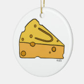 Cheesin' Cutie Käse Keramik Ornament (Links)