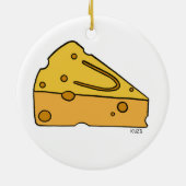 Cheesin' Cutie Käse Keramik Ornament (Hinten)