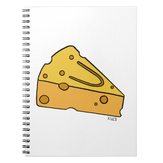 Cheesin' Cutie Käse Notizblock (Vorderseite)