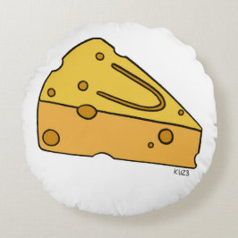 Cheesin’ Cutie Käse Rundes Kissen