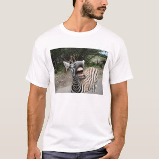 cheesing Zebra T-Shirt