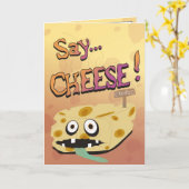 Cheesy Birthday Card! Karte (Gelbe Blume)