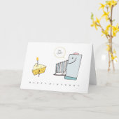 Cheesy Birthday Card Karte (Gelbe Blume)