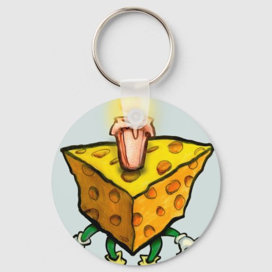 Cheesy Birthday Schlüsselanhänger (Vorderseite)