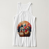 "Cheesy Chicken Mountain Mystery"  Tank Top (Design Rückseite)