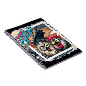 "Cheesy Chicken Selfies" T-Rex Spiral Notebook (Ed Notizblock (Rechte Seite)
