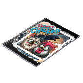 "Cheesy Chicken Selfies" T-Rex Spiral Notebook (Ed Notizblock (Linke Seite)