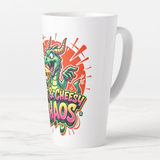 Cheesy Dragon Delight Milchtasse (Rechte Ecke)